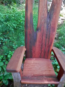 throne in the woods