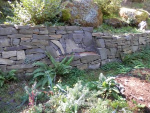 drystack garden wall