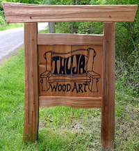 Thuja Wood Art